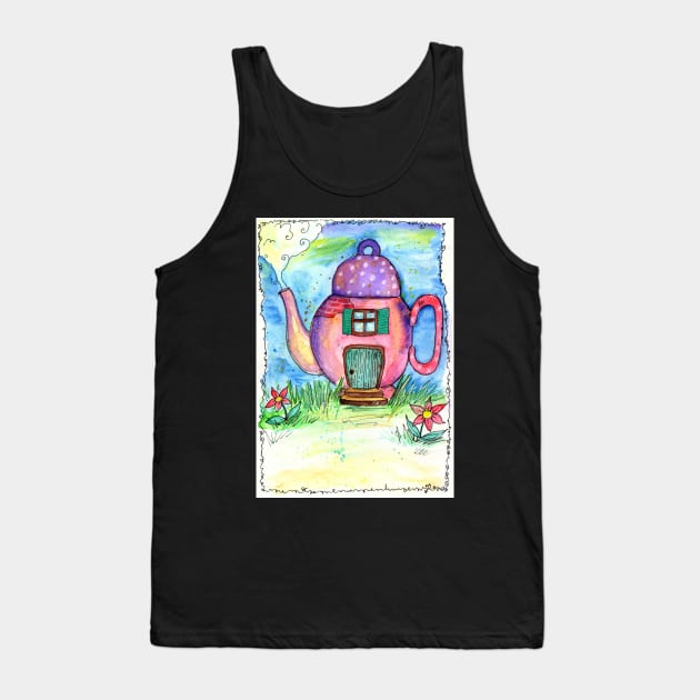the tea kettle house Tank Top by SimoneMonschein